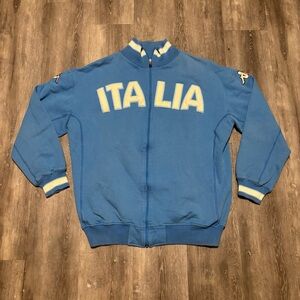 Italy 2000 - 2002 football Kappa Track Jacket size 2XL